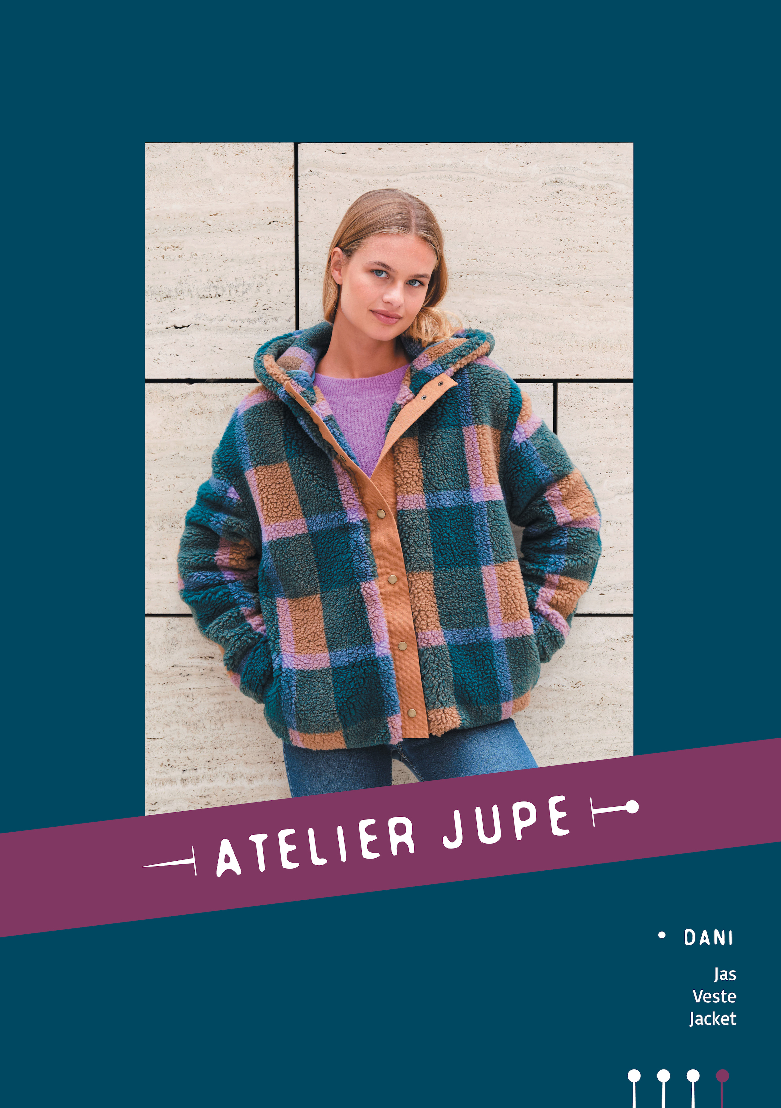 Patroon jas "Dani" van Atelier Jupe